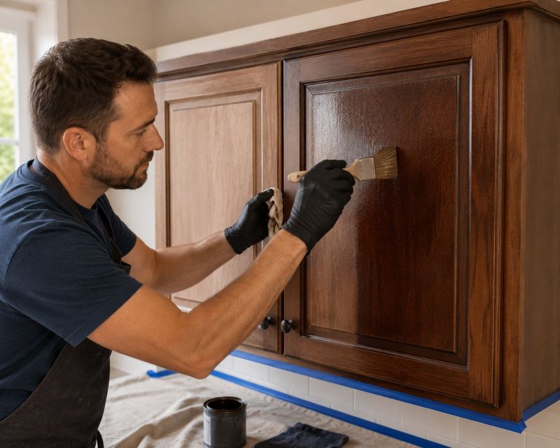 Cabinet Glazing Service in Bloomington, IN