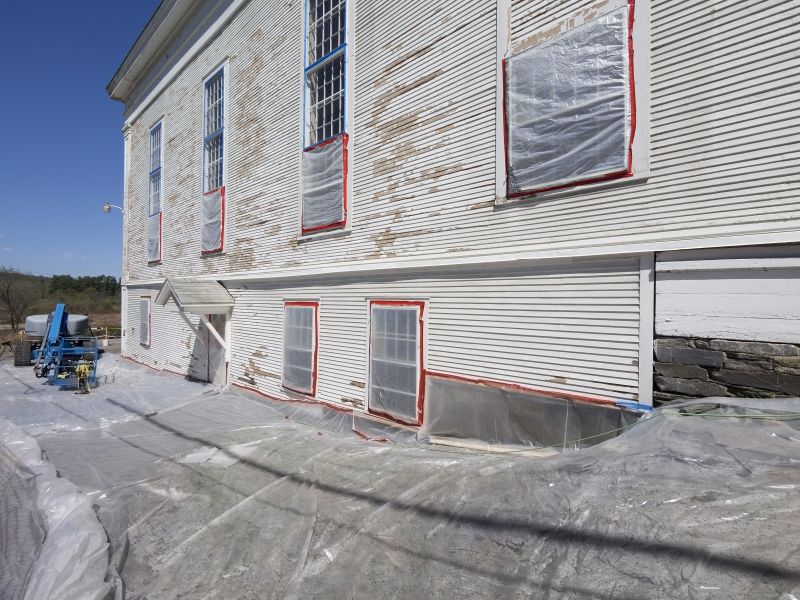 Exterior Whitewashing